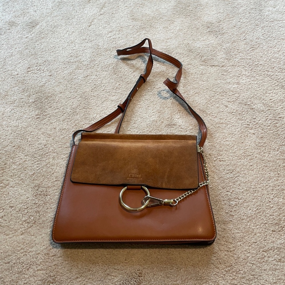 Medium Chloé Faye in brown